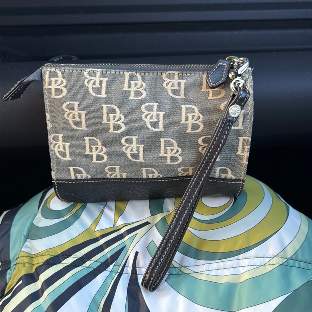 Dooney & Bourke Monogram Wristlet